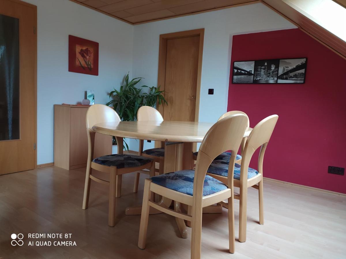 Ferienwohnung Haus Rosa Nüdlingen Exteriör bild